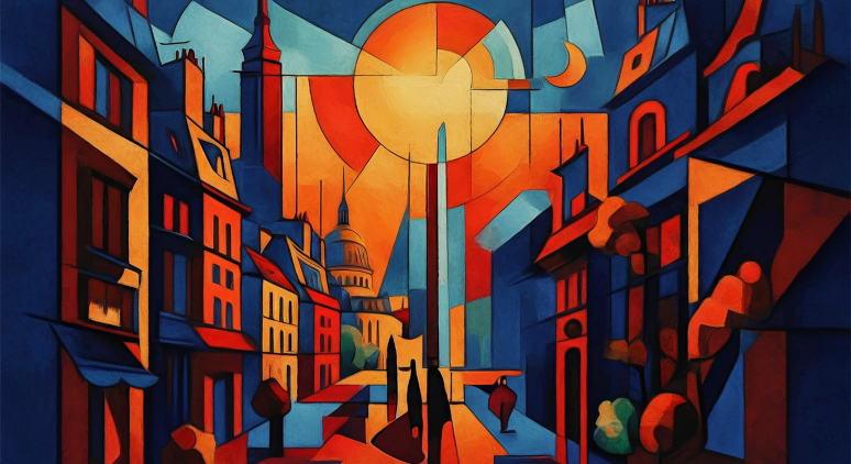 Where Parisian Lines Dance with Light